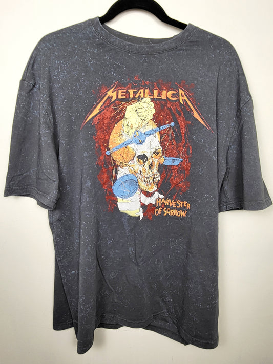 Metallica "Harvester of Sorrow" T-shirt (reissue) | Size MEDIUM