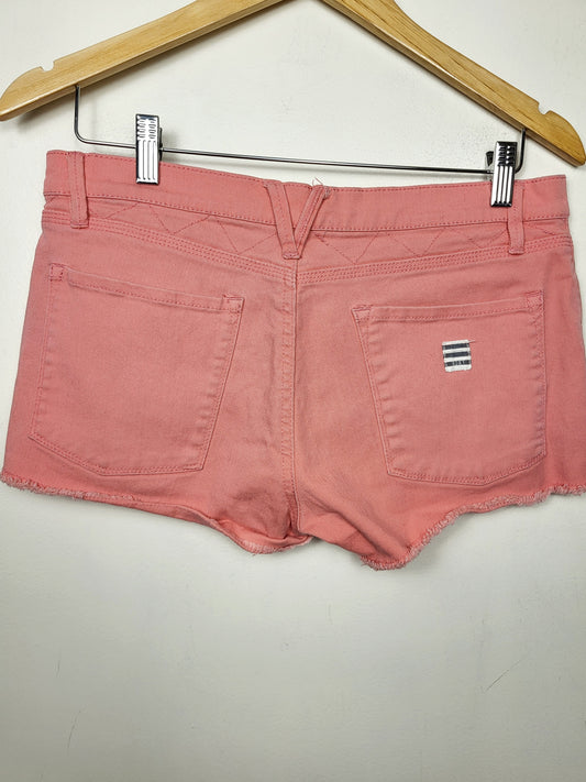Roxy pink low rise denim shorts | Size 11
