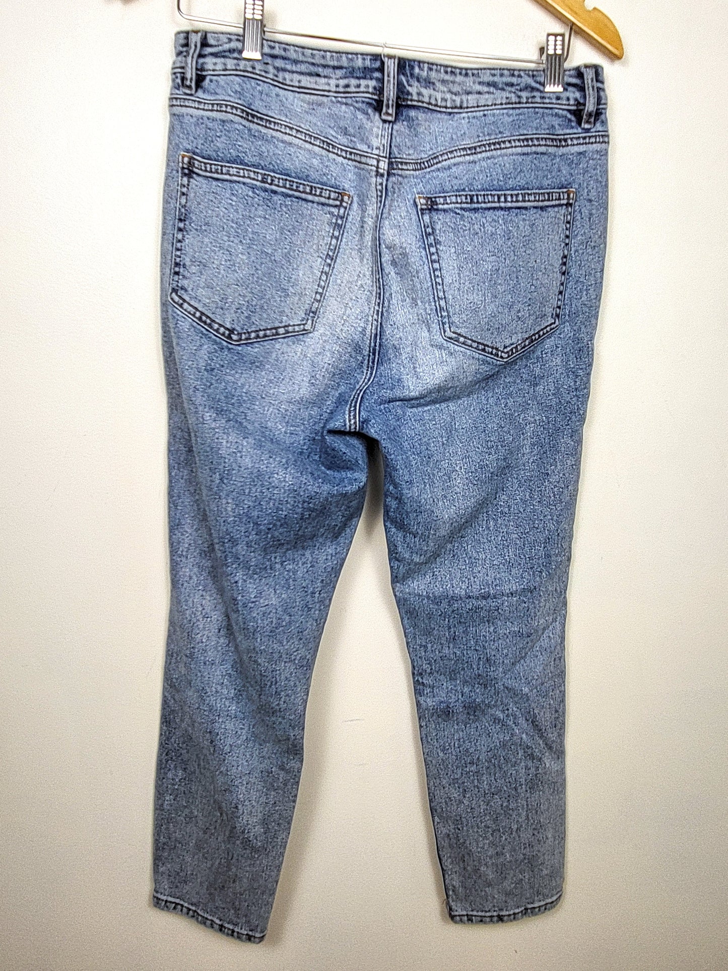 RW and Co straight leg high waisted ankle jeans | Size 30