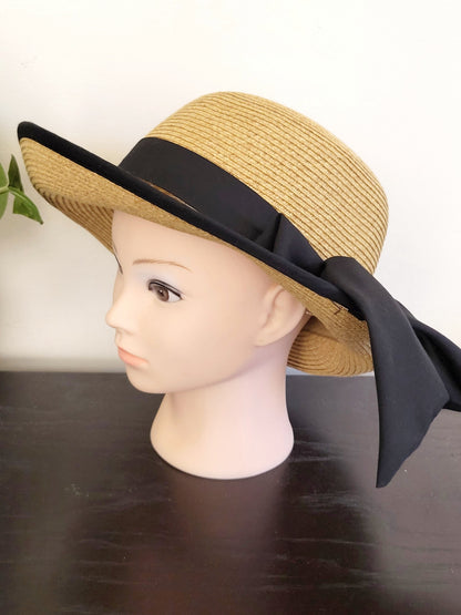 Sun n Sand 50+ UPF straw sun hat with bow