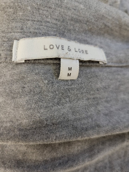Love and Lore grey sleep shirt / dress | Size MEDIUM