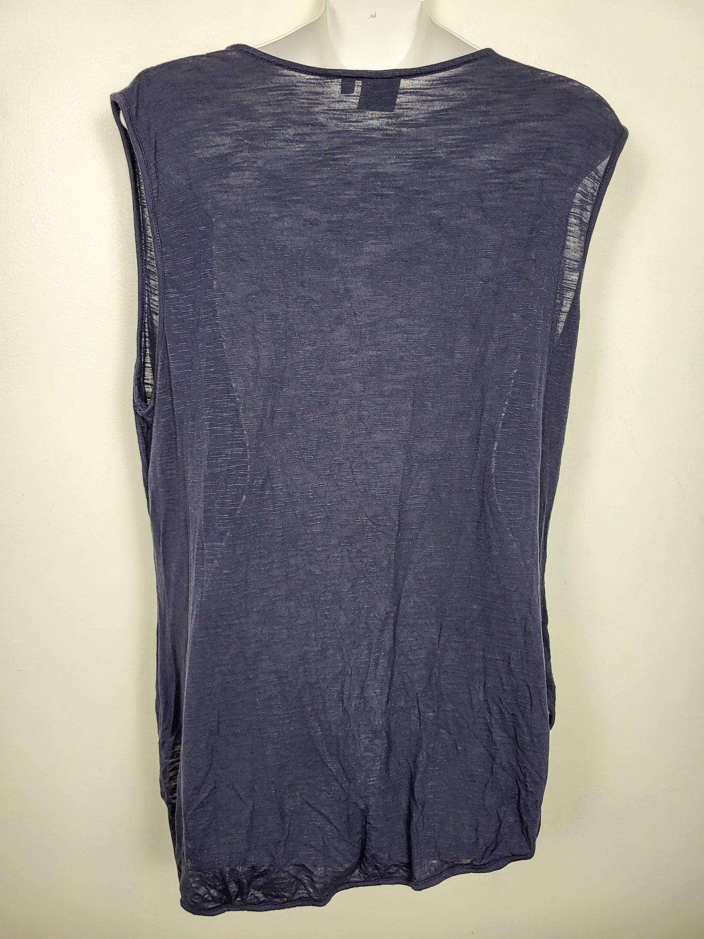Inwear navy cowl neck slub knit top | Size XXL (measures more like an XL)