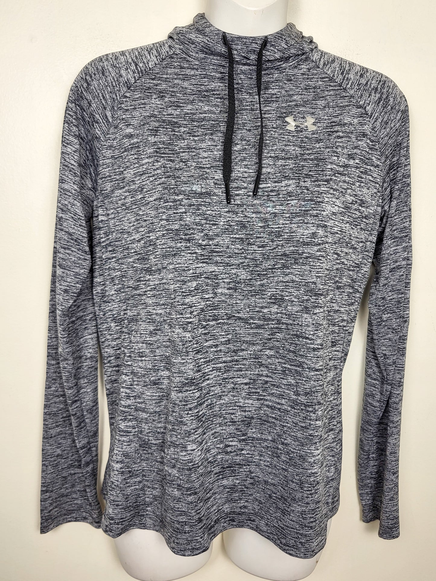 Under Armour Women's Tech Twist Hoodie  in heathered grey | Size SMALL