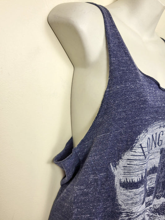 Westcoastees Tofino Long Beach muscle tank with surfing bears | Size XL
