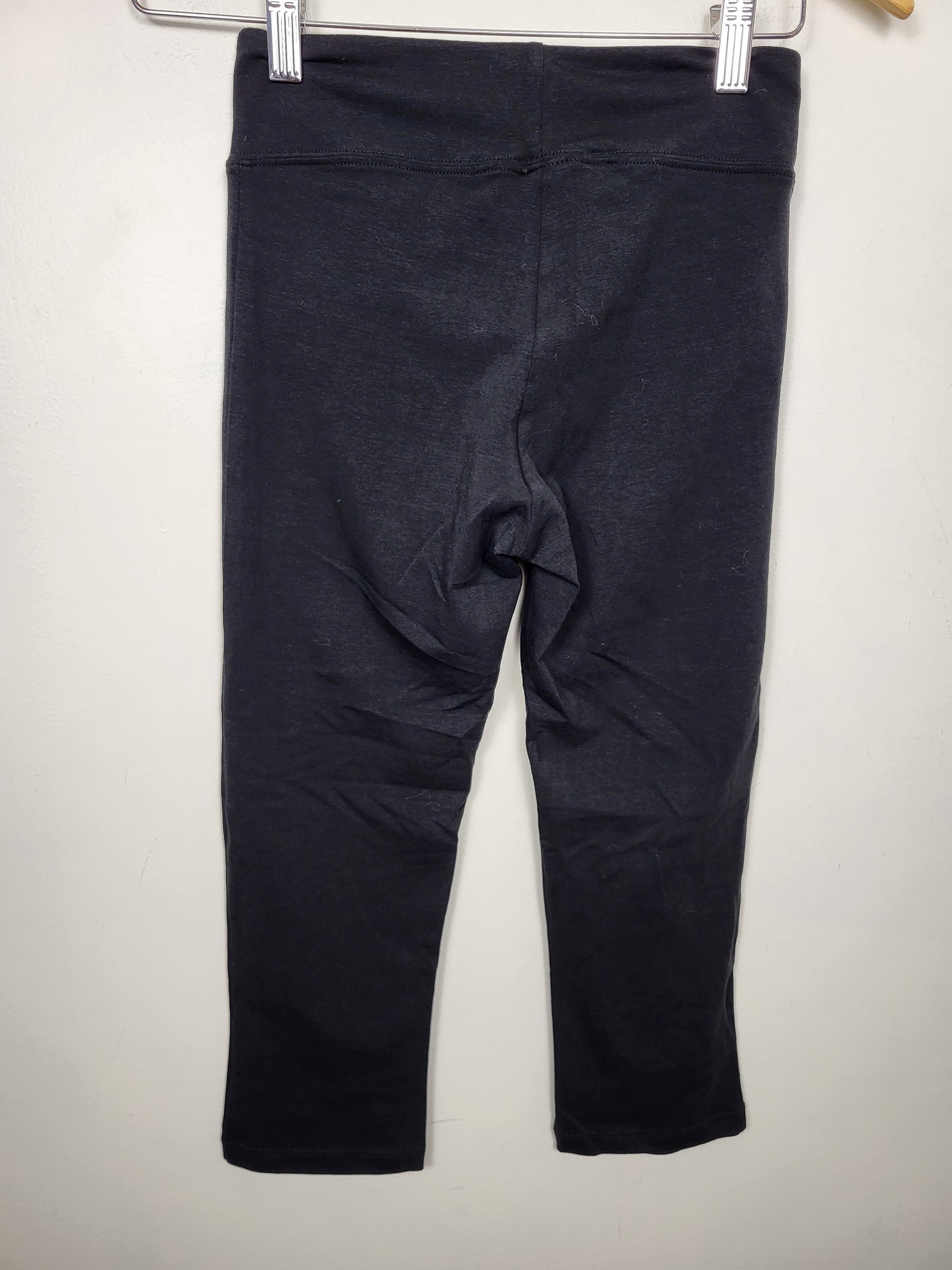Warehouse One black cropped cotton leggings | Size XS