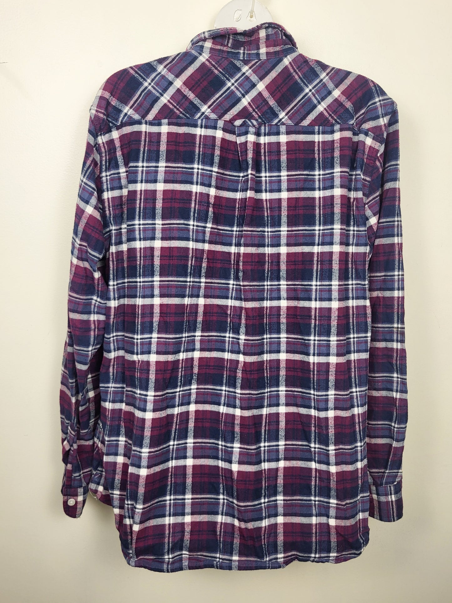 Vintage Weatherproof plaid flannel button down shirt | Size XXL