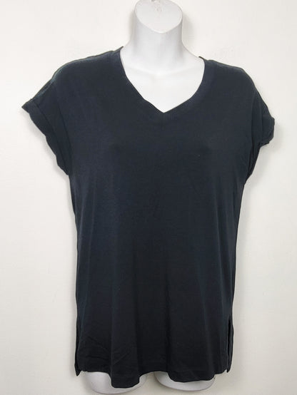 Banana Republic modal blend v-neck t-shirt with roll cuffs | Size XS