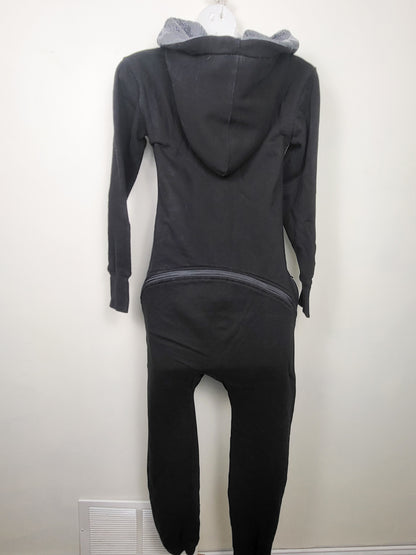 Unichill Stealth Black Premium "Chillwear" Lounger Onesie | Size XXS