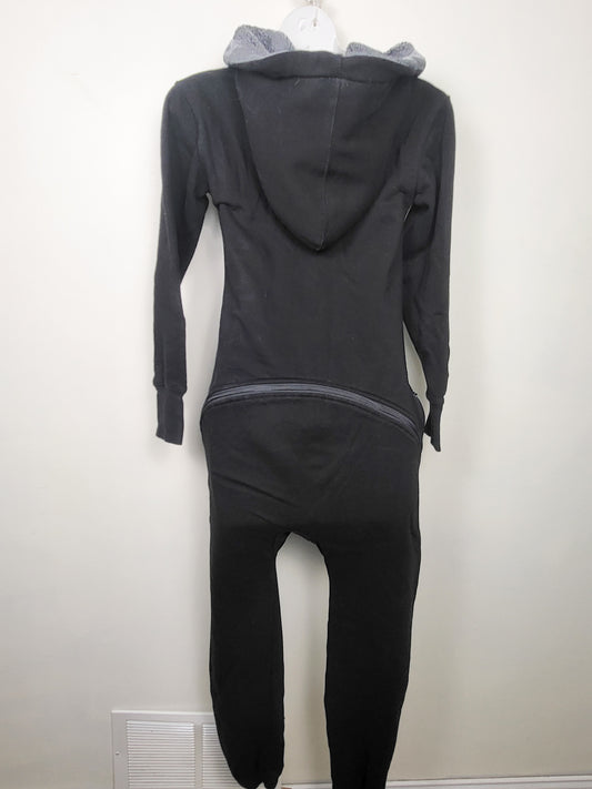 Unichill Stealth Black Premium "Chillwear" Lounger Onesie | Size XXS