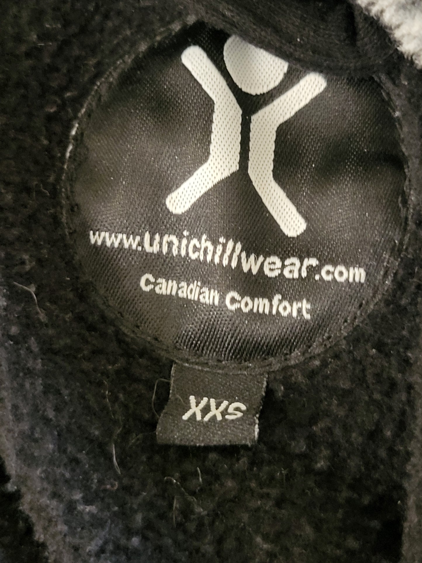 Unichill Stealth Black Premium "Chillwear" Lounger Onesie | Size XXS