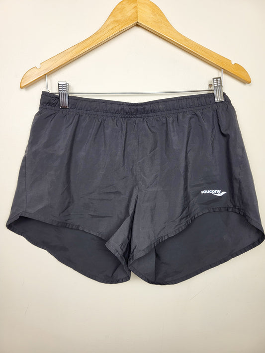 Saucony black run shorts | Size MEDIUM