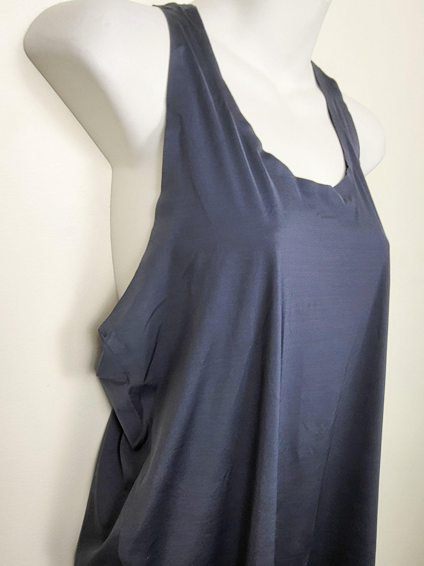 Lole blue racerback swing style mini dress | Size small