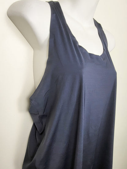 Lole blue racerback swing style mini dress | Size small