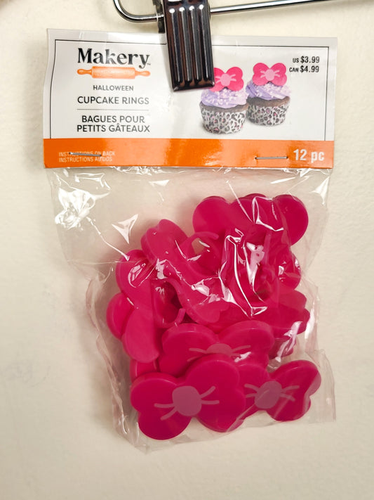 NEW - Makery Cupcake Rings (12pcs)