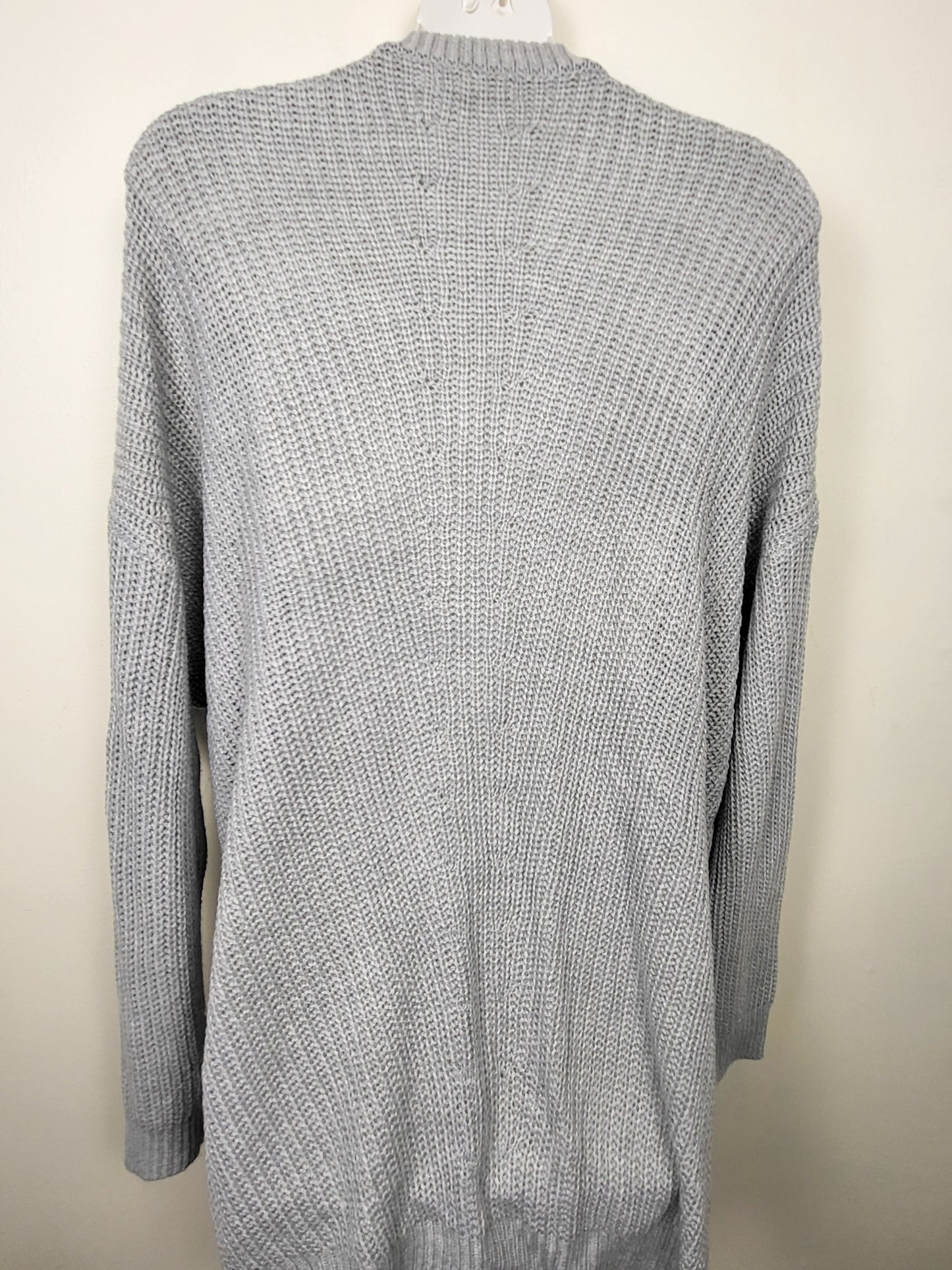 Margeaux and Ellie grey oversized cardigan sweater | Size LARGE