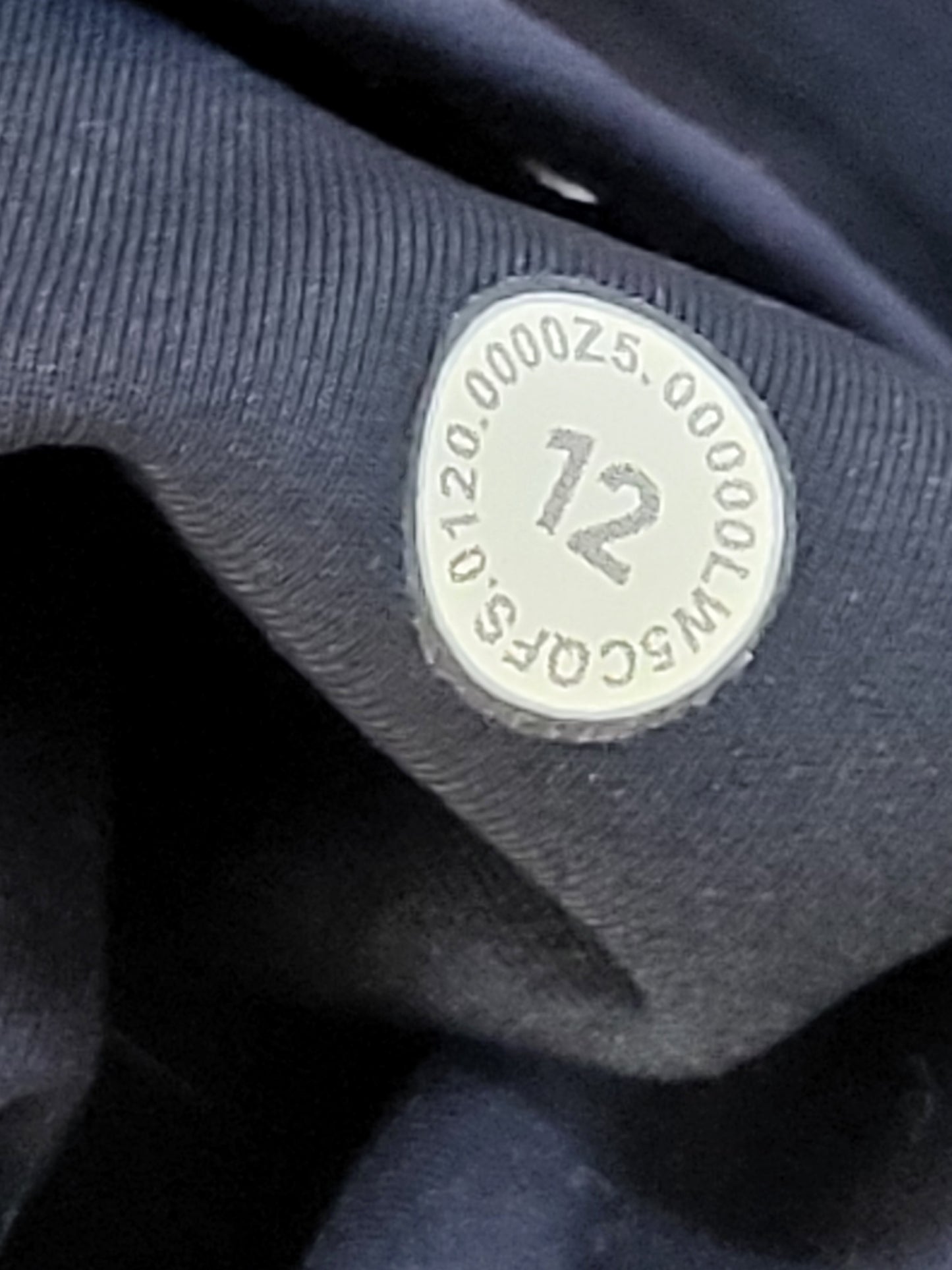 Lululemon true navy high rise "Invigorate" leggings | Size 12