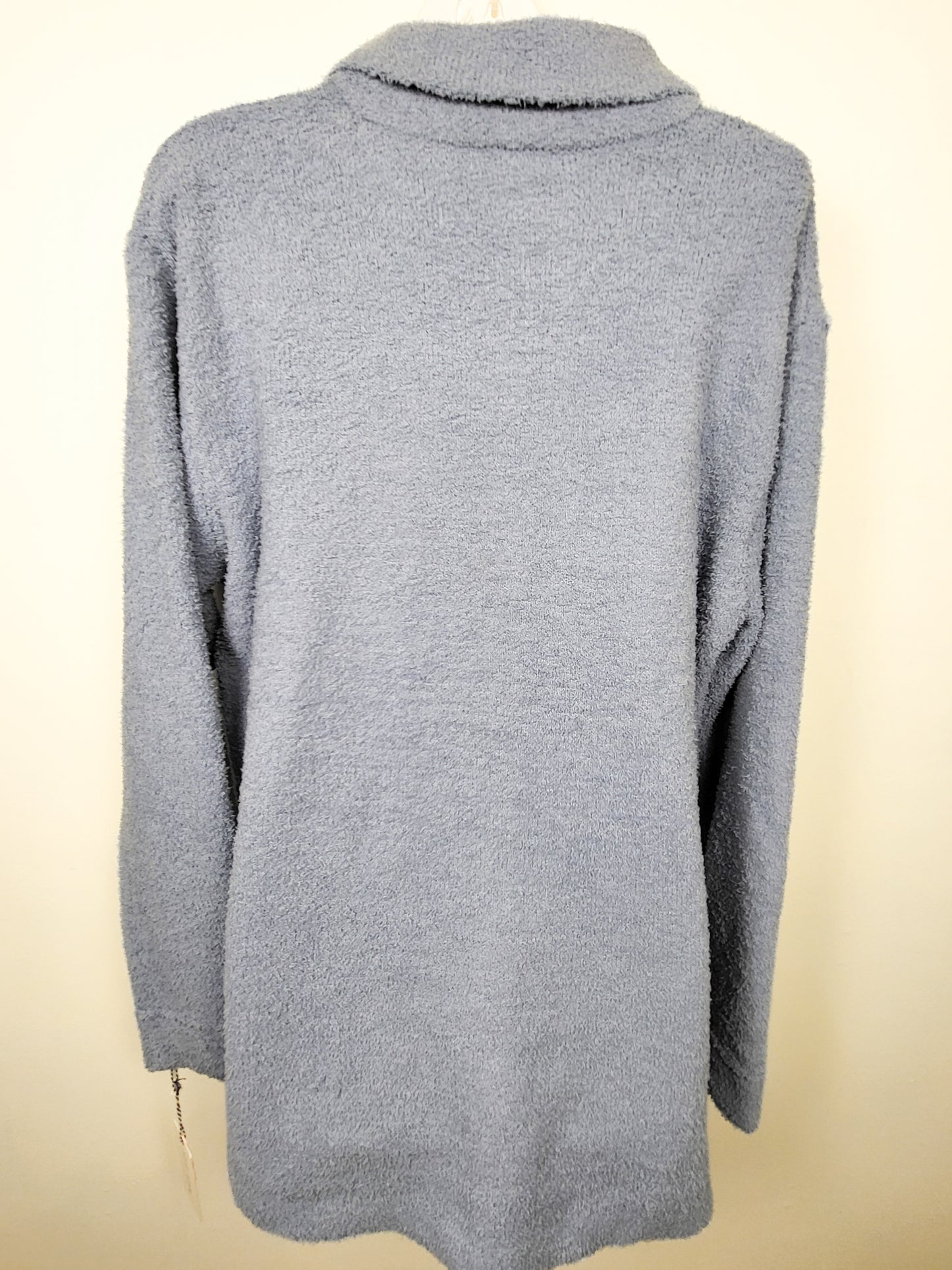 NEW - Ruby Moon blue fuzzy button down shacket | Size XL