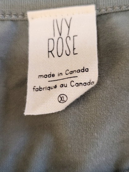 Ivy Rose sage green sage green viscose top | Size XL