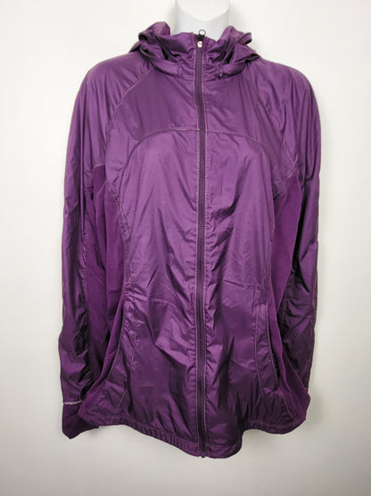 Lululemon "Darkest Magenta" Rush Hour Jacket | Size 12