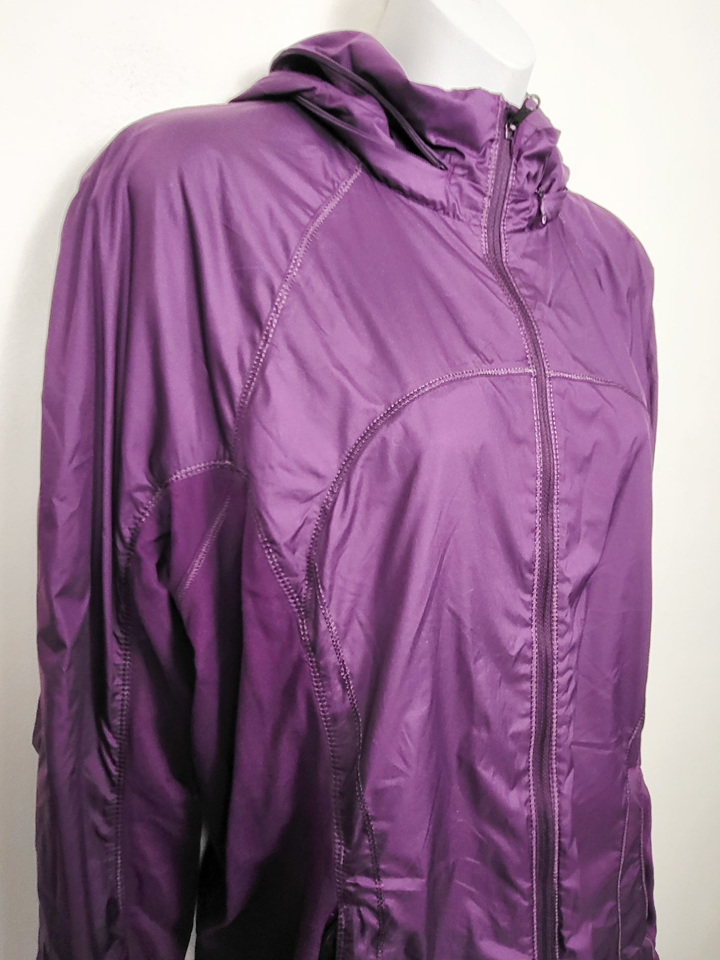 Lululemon "Darkest Magenta" Rush Hour Jacket | Size 12