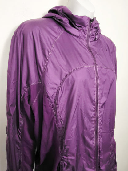 Lululemon "Darkest Magenta" Rush Hour Jacket | Size 12