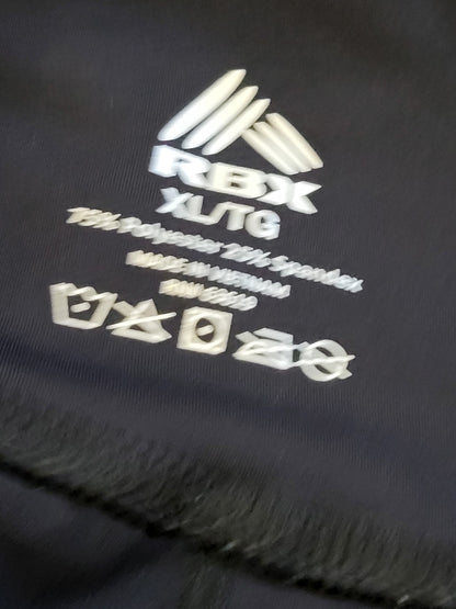 RBX black cropped active leggings with pockets | Size XL