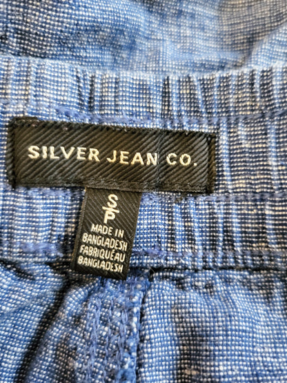Silver Jeans Co. Linen-Blend Pull-On Short | Size SMALL