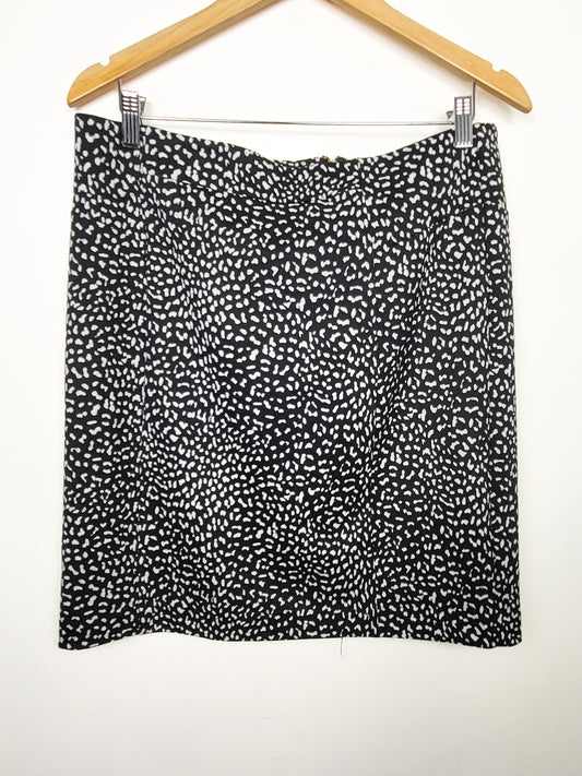 Michael Michael Kors black speckled mini skirt | Size LARGE
