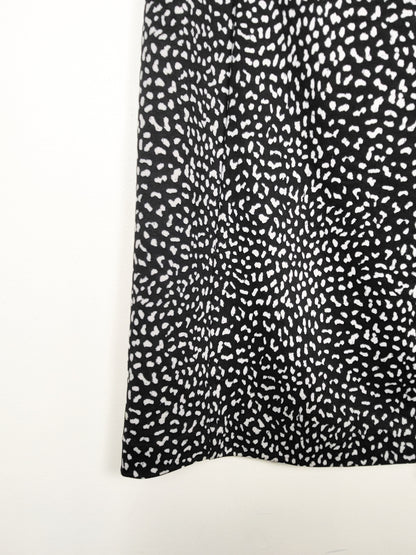 Michael Michael Kors black speckled mini skirt | Size LARGE