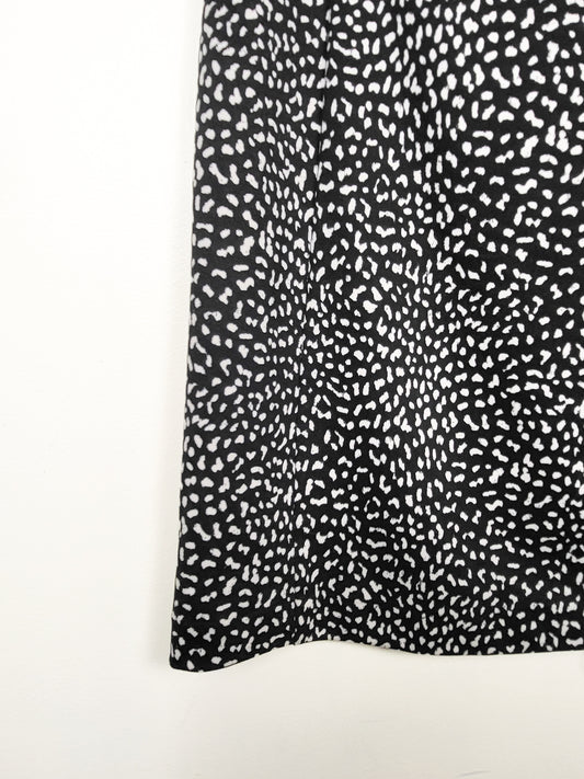 Michael Michael Kors black speckled mini skirt | Size LARGE