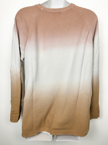 Calvin Klein ombre waffle knit shirt | Size 1X - AS IS