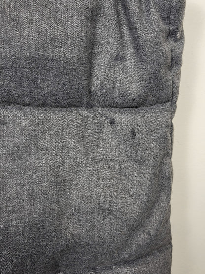 Old Navy grey quilted fleece lined puffer vest | Size XL - AS IS
