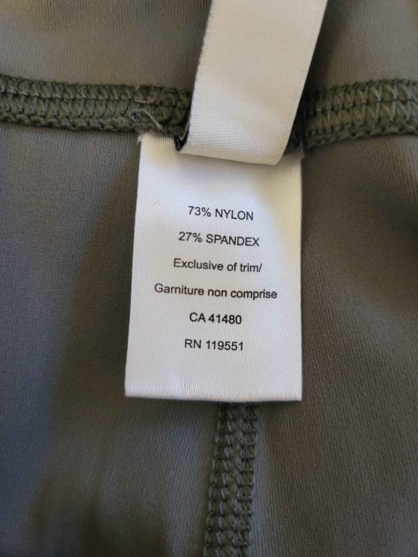 Gentle Fawn "Horizon" leggings in slate colour | Size LARGE