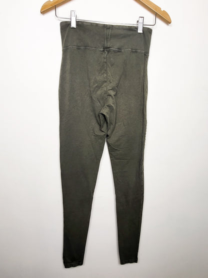 BP by Nordstrom distressed green moto style leggings | Size MEDIUM