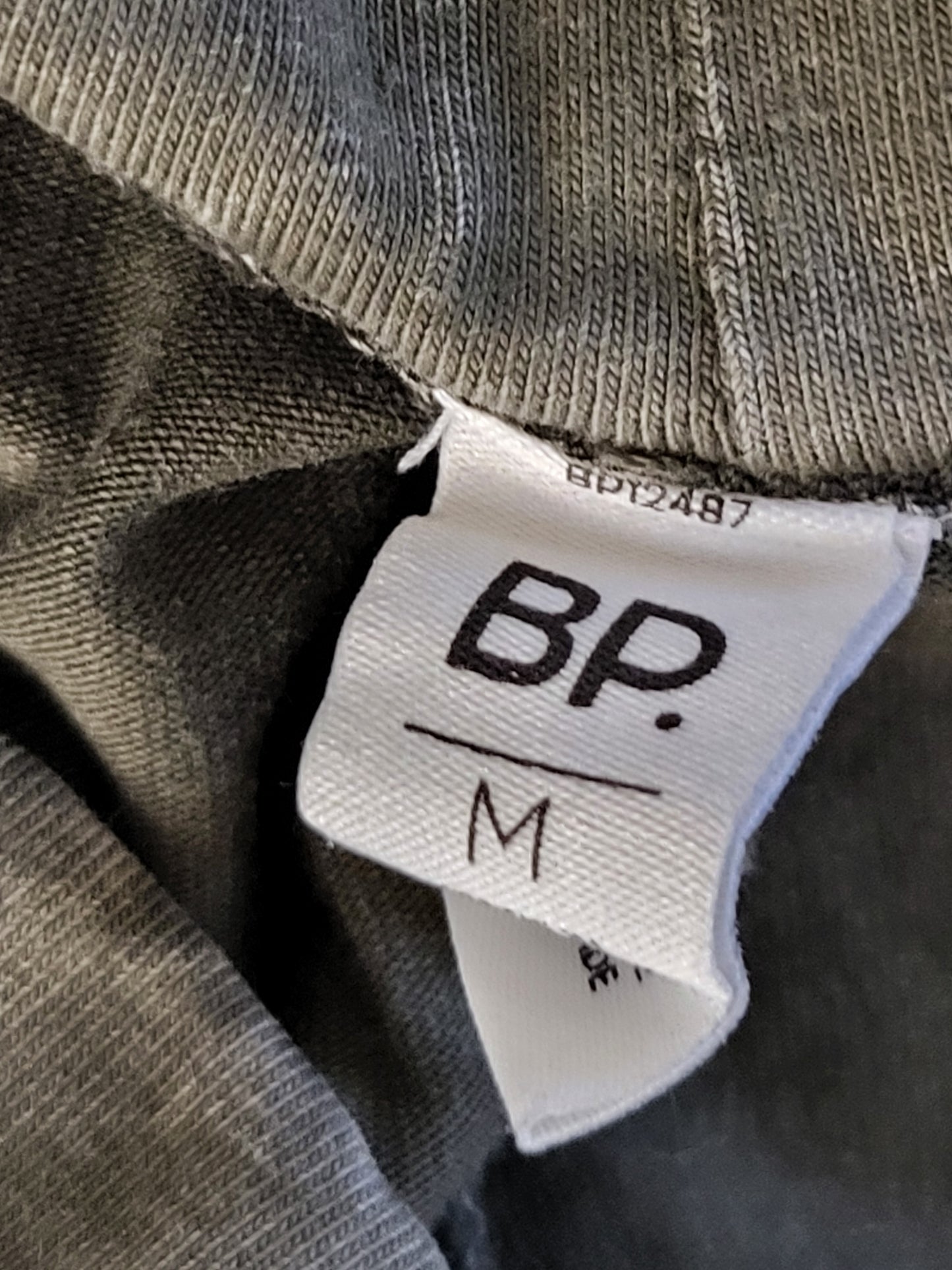 BP by Nordstrom distressed green moto style leggings | Size MEDIUM
