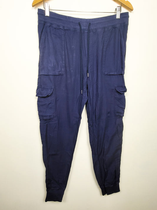 Aritzia navy Community "Cebu" utility cargo joggers | Size MEDIUM