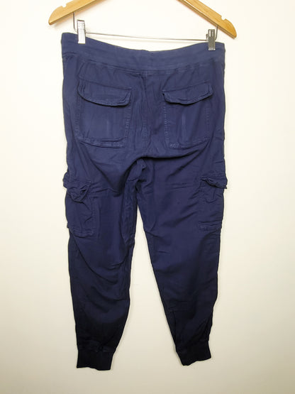 Aritzia navy Community "Cebu" utility cargo joggers | Size MEDIUM
