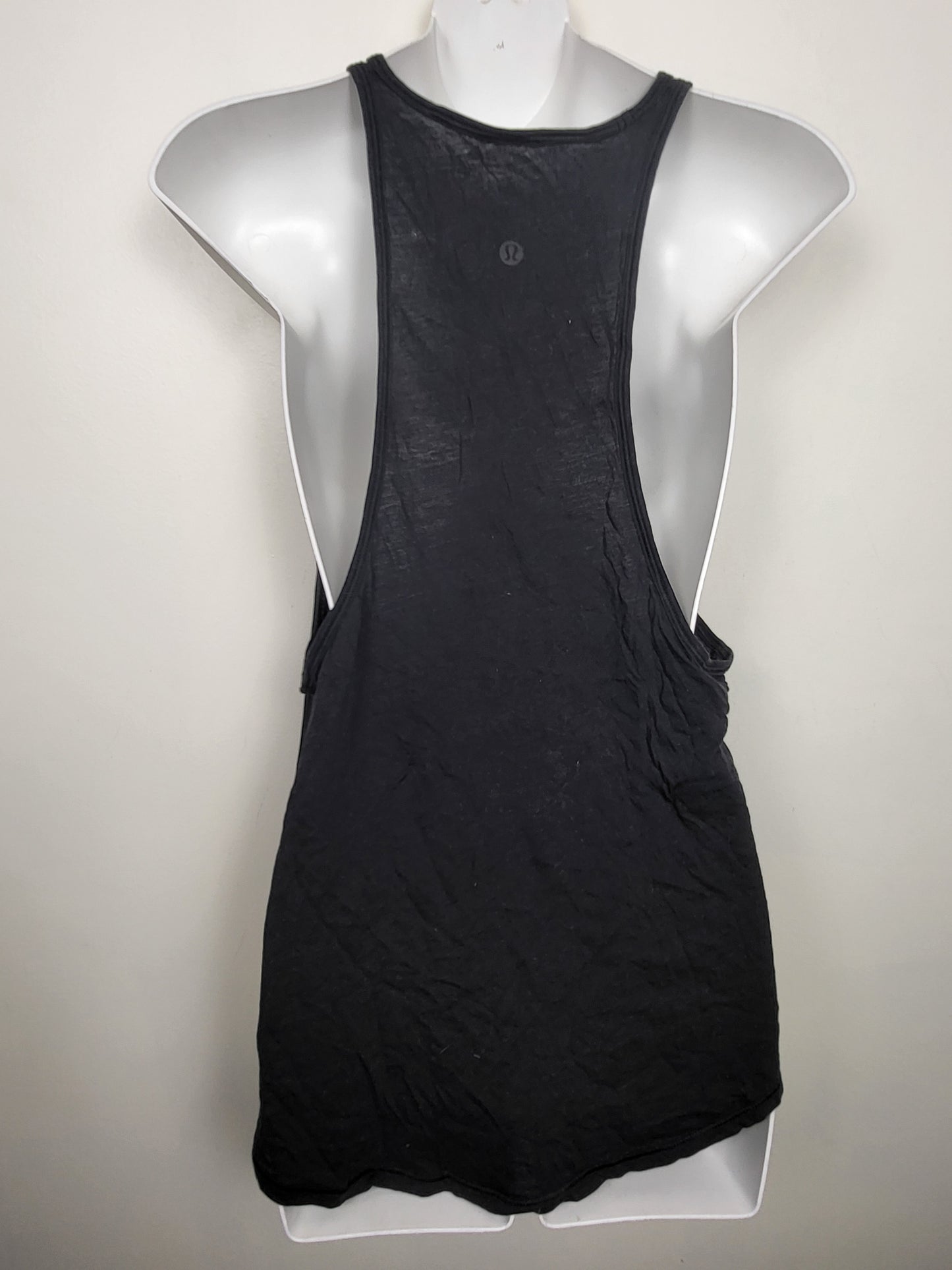 Lululemon Black "Highly Meditated"  Muscle Love Tank | Sizes like a small