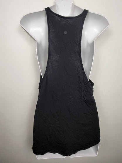 Lululemon Black "Highly Meditated"  Muscle Love Tank | Sizes like a small