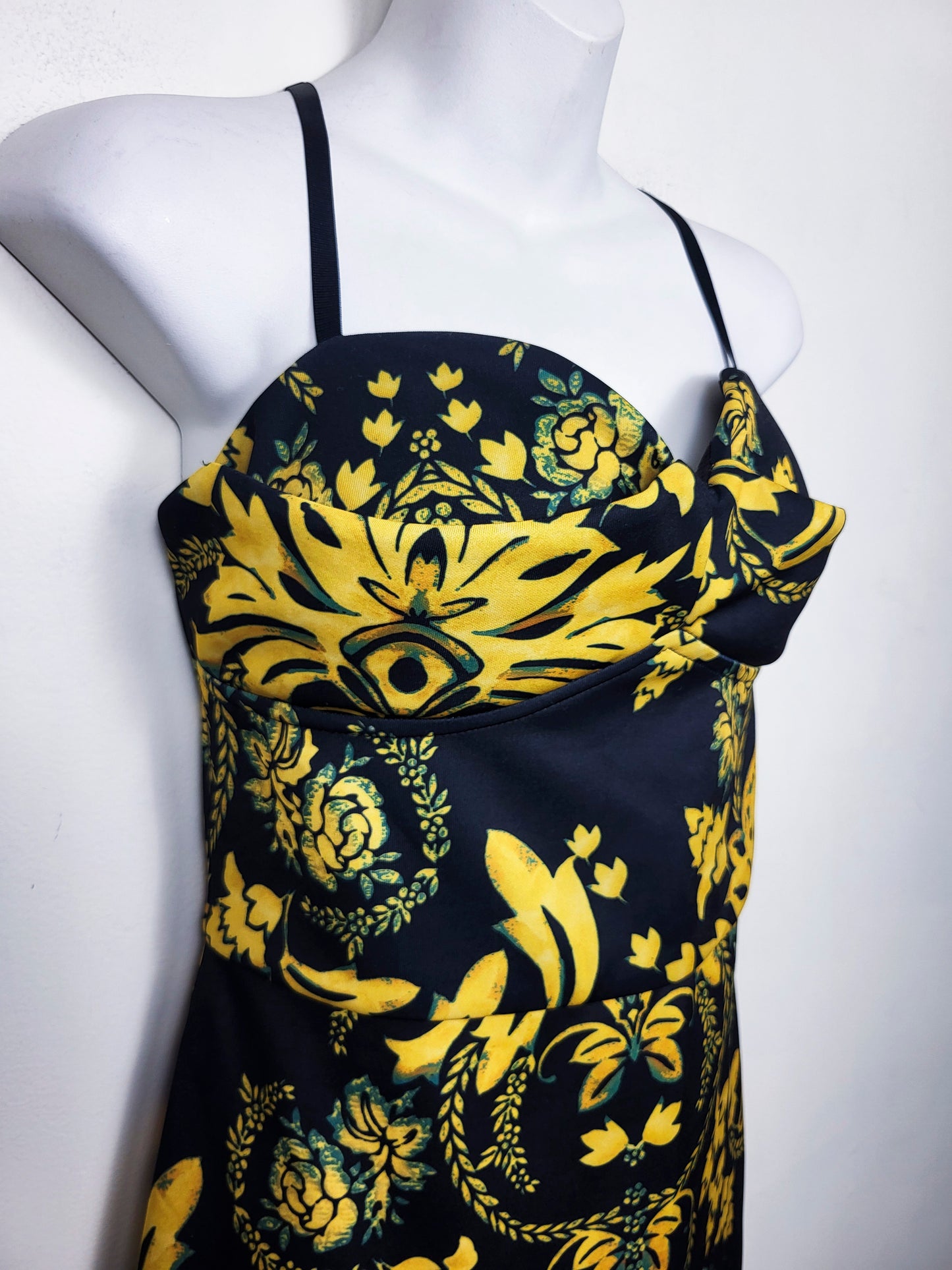 Bebe Barocco Sweetheart Bustier Dress | Size 12