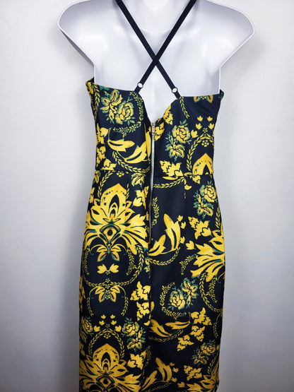 Bebe Barocco Sweetheart Bustier Dress | Size 12