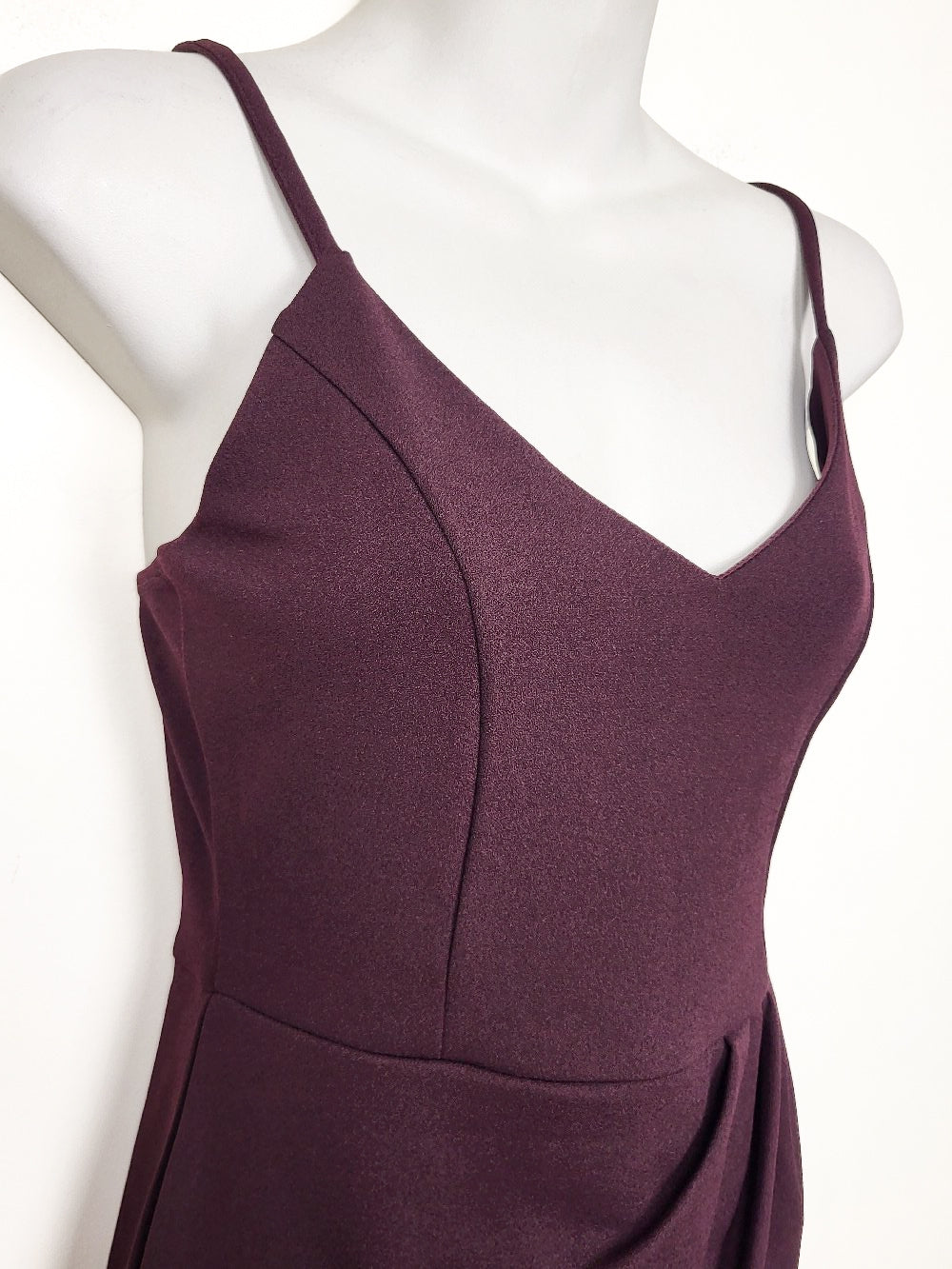 NEW - Eclipse plum purple spaghetti strap tulip dress | Size XS