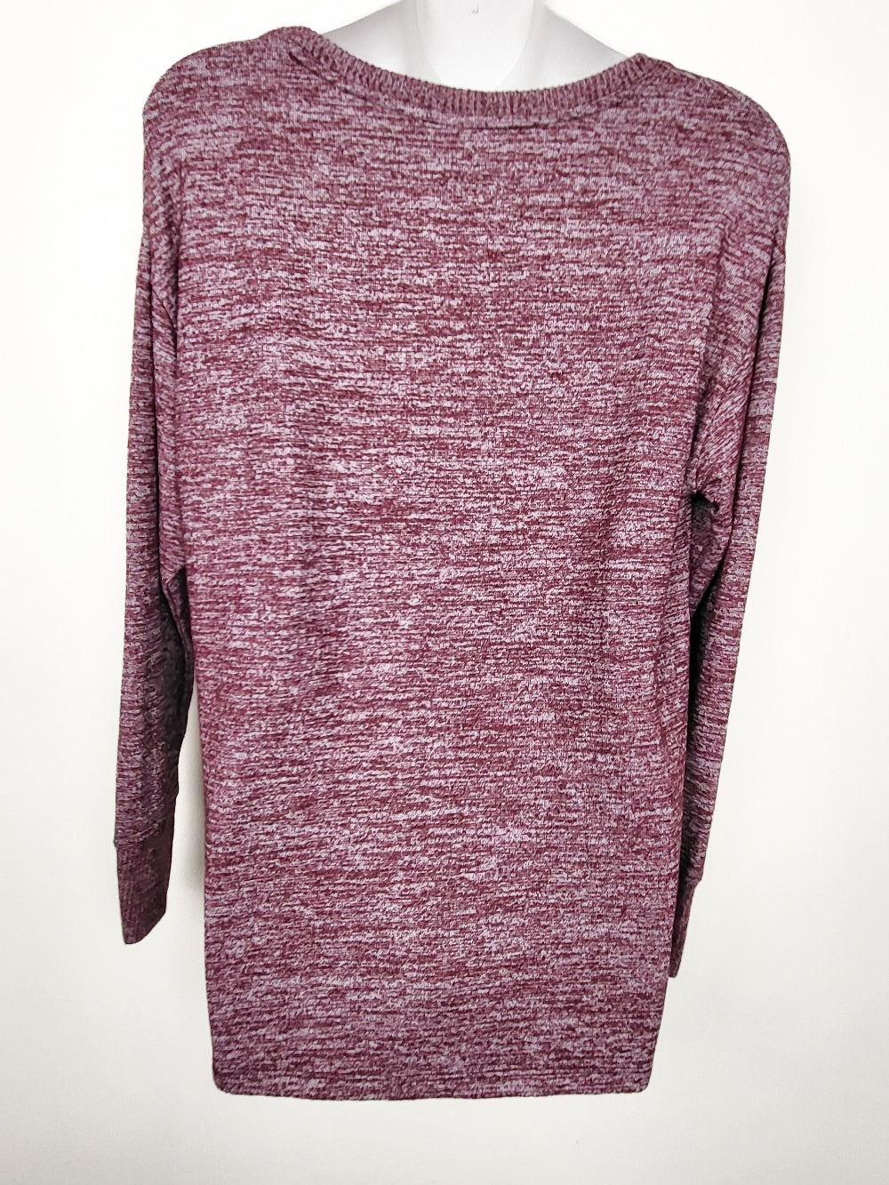 NEW - Gap Space-Dye Heathered Hi-Lo Crewneck Sweater | Size Small