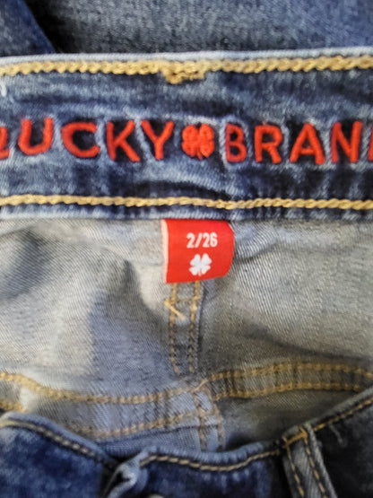 Lucky Brand Mid-Rise Sweet 'n Straight Jeans | Size 26