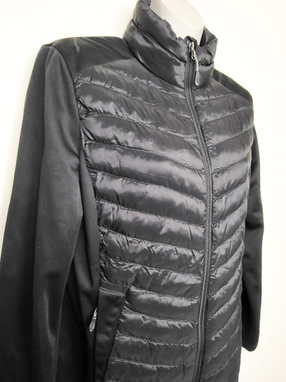 32 Degrees Heat Women's Mixed Media Full-Zip Packable Jacket  | Size SMALL