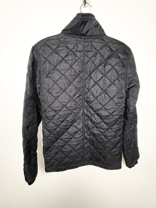 Old Khaki Diamond-Quilted Full-Zip Fleece Lined Bomber Jacket | Men's size XS
