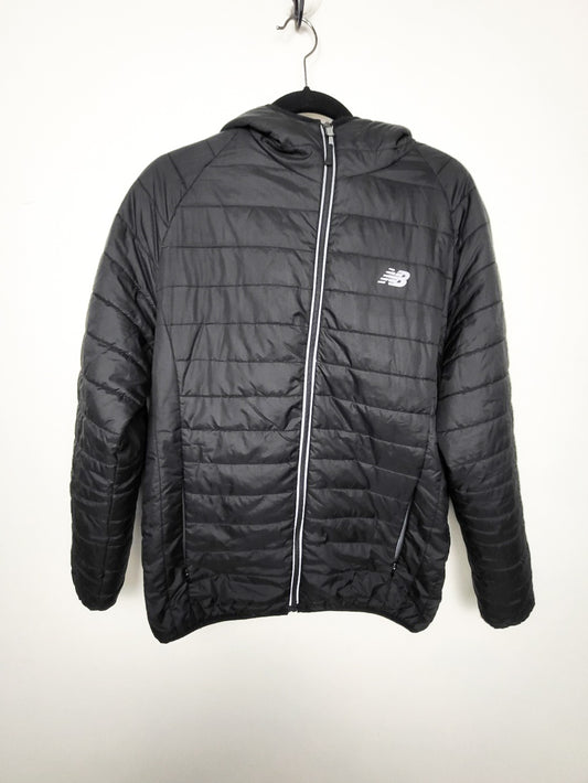 New Balance black lightweight puffer jacket | Men's size MEDIUM