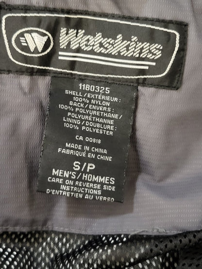 Wetskins grey hooded rain jacket | Men's size small