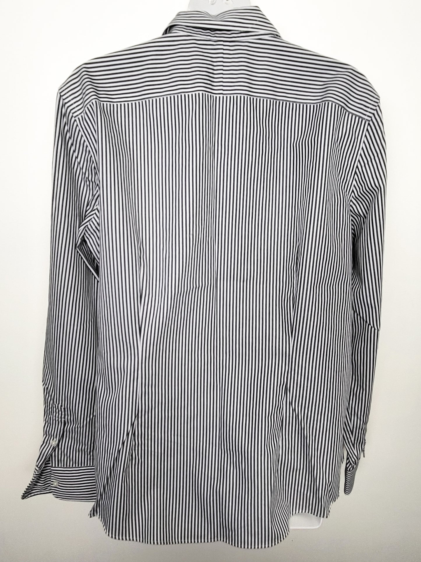 Lauren Ralph Lauren Striped Easy Care Cotton Button Down Shirt | Size XL
