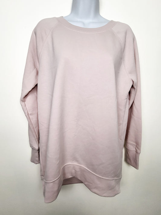 Old Navy light pink oversized sweatshirt | Size SMALL